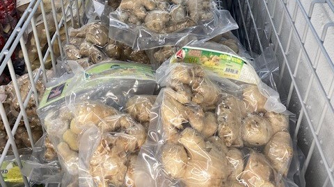 Vietnam’s frozen ginger exported to Australia costs VND 221,000 per kilogram