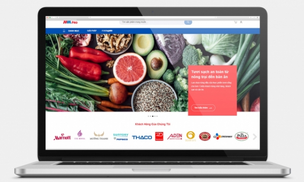 MM Mega Market Việt Nam ra mắt website mua hàng trực tuyến cho doanh nghiệp