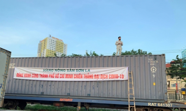 105 tấn nông sản Sơn La hỗ trợ miền Nam chống dịch