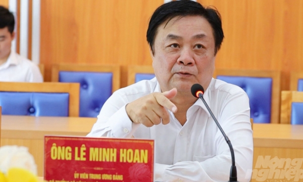 Bộ trưởng Lê Minh Hoan xúc động với triết lý làm nông nghiệp của Quế Lâm