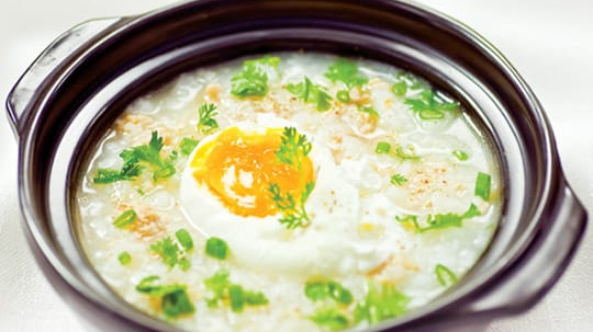 Món ngon mỗi ngày: Cách làm món cháo trứng thịt bằm