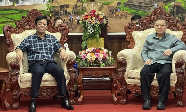 Phân bón Bình Điền ký hợp tác kinh doanh với đối tác Lào