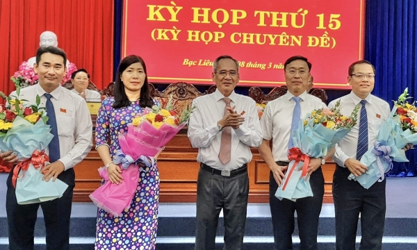Bạc Liêu có 2 tân Phó Chủ tịch UBND tỉnh