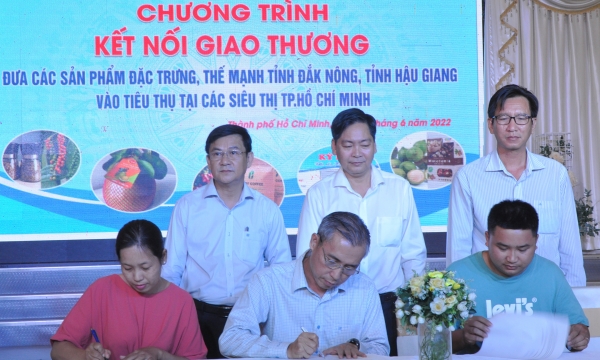 Sản phẩm OCOP tỉnh Đắk Nông, Hậu Giang tìm cơ hội tiêu thụ tại TP.HCM