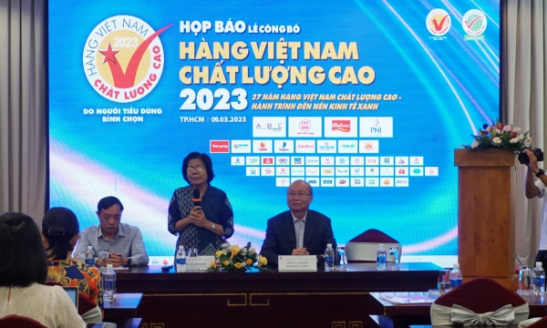 Công bố 519 doanh nghiệp hàng Việt Nam chất lượng cao 2023