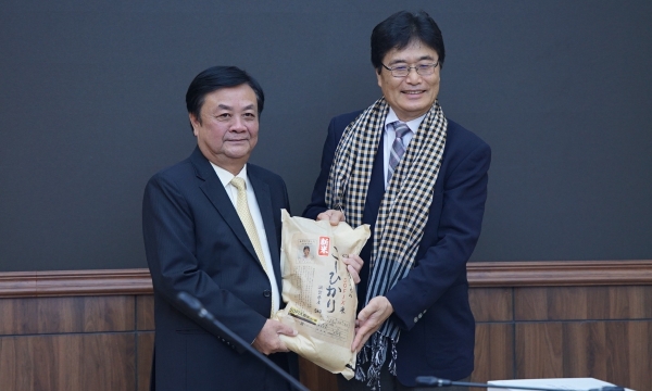 Giáo sư Nhật Bản chia kinh nghiệm về phát triển nông nghiệp hữu cơ