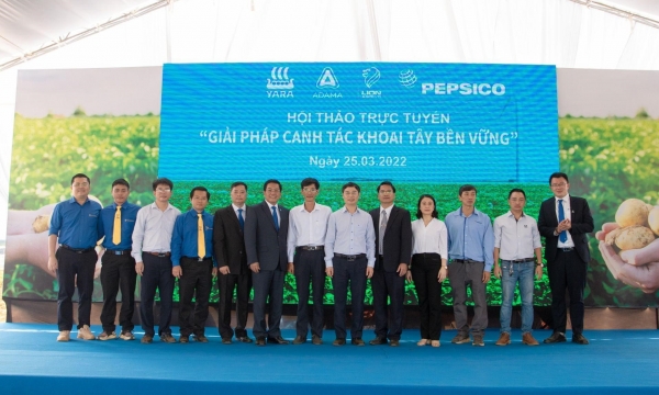 PepsiCo Việt Nam phát triển giải pháp canh tác khoai tây bền vững tại Tây Nguyên