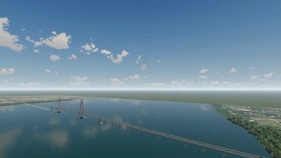 Đề xuất xây cầu 3.500 tỷ đồng nối Bến Tre và Trà Vinh