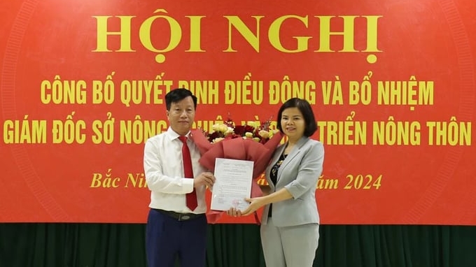 Bổ nhiệm Giám đốc Sở NN-PTNT tỉnh Bắc Ninh