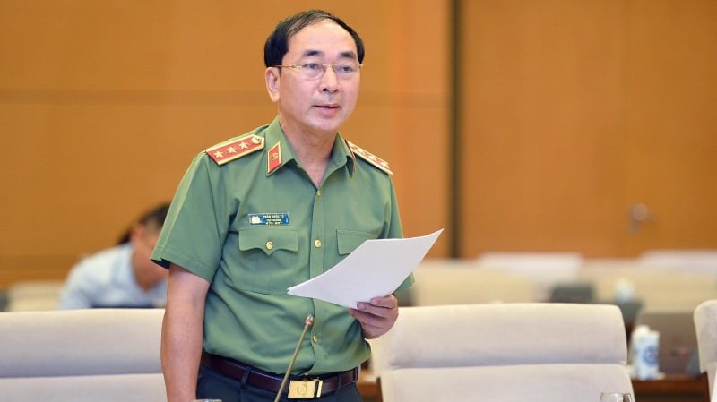 Thượng tướng Trần Quốc Tỏ điều hành Bộ Công an