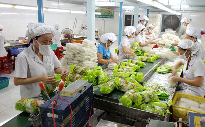 Các sản phẩm chế biến từ gạo như bún, miến, phở của Việt Nam được thị trường EU, Mỹ, Nhật Bản đón nhận.
