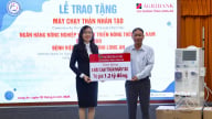 Agribank Long An tặng 3 máy chạy thận cho Bệnh viện Đa khoa tỉnh