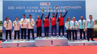 Canoeing Việt Nam giành HCV châu Á, xếp hạng ba toàn đoàn