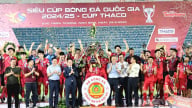 Công an Hà Nội lần đầu đoạt Siêu cúp Quốc gia