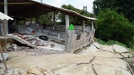 Sơn La: Sụt lún sâu 6m phía sau ngôi nhà tại xã Mai Sơn