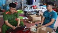Triệt phá cơ sở sản xuất, buôn bán mỹ phẩm giả ở Bắc Giang