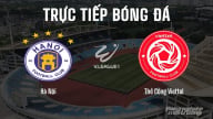 Trực tiếp Hà Nội vs Thể Công Viettel giải V-League 2024/25 trên VTV5 hôm nay 15/6/2025