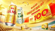 Trúng ngay 100 triệu đồng tiền mặt 'Chào hè rực rỡ' cùng bia Hà Nội