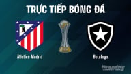 Trực tiếp Atletico Madrid vs Botafogo giải FIFA Club World Cup ngày 24/6/2025