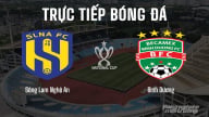 Trực tiếp SLNA vs Bình Dương tại cúp Quốc gia trên VTV7 hôm nay 26/6
