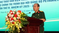 Hội CCB Petrovietnam góp ý xây dựng văn kiện Đại hội Đảng bộ Tập đoàn
