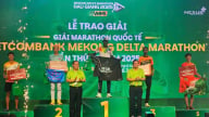 Vận động viên quốc tế vô địch Giải Marathon Mekong Delta lần thứ VI