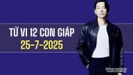 Tử vi 12 con giáp ngày 25/7/2025: Tuổi Mão, Thìn gặp may mắn và thuận lợi