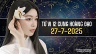Tử vi 12 cung hoàng đạo ngày 27/7/2025: Bảo Bình cần đón nhận những điều mới