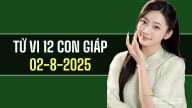 Tử vi 12 con giáp ngày 2/8/2025: Tuổi Sửu trải qua ngày thuận lợi