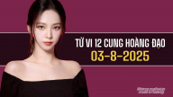 Tử vi 12 cung hoàng đạo ngày 3/8/2025: Bạch Dương có một ngày đầy hứa hẹn
