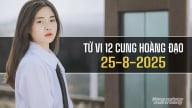 Tử vi 12 cung hoàng đạo ngày 25/8/2025: Bảo Bình tràn đầy năng lượng