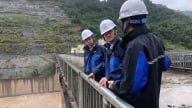 EVNGENCO1 kiểm tra ứng phó bão số 5 tại Thủy điện Bản Vẽ