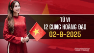 Tử vi 12 cung hoàng đạo ngày 2/9/2025: Chuyện tình cảm của Nhân Mã khởi sắc