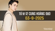 Tử vi 12 cung hoàng đạo ngày 3/9/2025: Song Tử đột phá, Kim Ngưu khẳng định mình