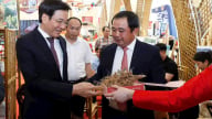 ‘Quốc bảo’ Sâm Ngọc Linh ghi dấu tại Triển lãm Thành tựu Đất nước