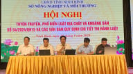 Ninh Bình tuyên truyền, phố biến Luật Địa chất và khoáng sản