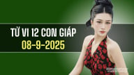Tử vi 12 con giáp ngày 8/9/2025: Người tuổi Sửu tự tin và nhạy bén
