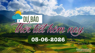 Tin tức thời tiết hôm nay 5/6/2026: Trung Bộ vẫn nắng nóng
