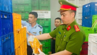 Phát hiện 20 tấn gà ‘bẩn’ chuẩn bị tuồn ra thị trường