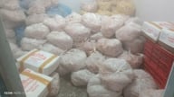 Gần 1 tấn thực phẩm đông lạnh không rõ nguồn gốc