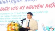 Phường Cửa Nam biểu diễn nghệ thuật chào mừng sự kiện lịch sử