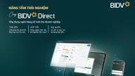 BIDV Direct - ứng dụng số hữu ích dành cho khách hàng tổ chức