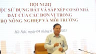 Sử dụng đất, sắp xếp cơ sở nhà đất phải đúng, tiết kiệm, hiệu quả