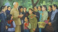 Triển lãm về Chủ tịch Hồ Chí Minh: Khi nghệ thuật chạm đến trái tim