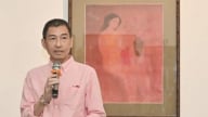 Họa sĩ Lê Thiết Cương trò chuyện với hội họa