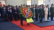 Lễ viếng nguyên Chủ tịch nước Trần Đức Lương tại Quảng Ngãi