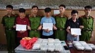 Triệt phá đường dây vận chuyển ma túy liên tỉnh