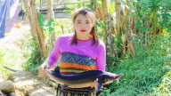 Cô gái Mường bén duyên nghề nuôi cá tầm