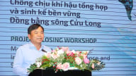 Dự án WB9 là kiểu mẫu về thích ứng khí hậu, chuyển đổi sinh kế ĐBSCL