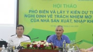 Bổ sung nhiều điểm mới trong Dự thảo Nghị định về EPR